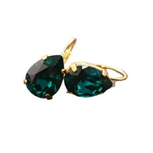 oorbellen swarovski groen