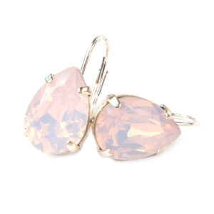 Oorbellen met Swarovski steen