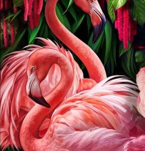 Diamond painting Flamingo